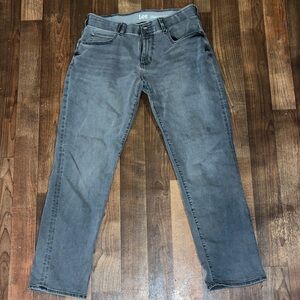 Lee Men's Charcoal Slim Straight Jeans